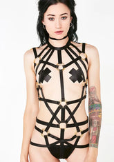 Miss Domina Strappy Teddy