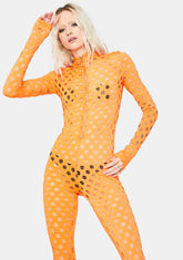 Juicy Lavish Lush Fishnet Jumpsuit