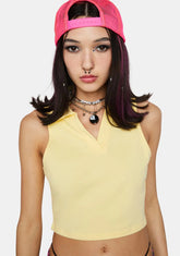 Butter Stay The Same Crop Tank