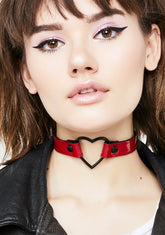 Spicy Mami Heart Choker