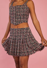 Pish Posh Tweed Skirt