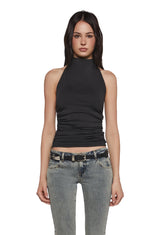 Cool Points Open Back Top - Black