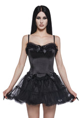 Romantic Age Corset Top - Black
