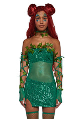 Toxic Vines Villain Premium Costume Set