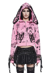 Babe Breaking Tradition Bunny Ear Jacket