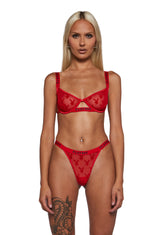 Playboy Bunny Rouge Set - Red
