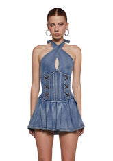 Invite Only Halter Dress