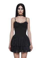Captivating Horror Mini Dress