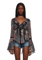 Alchemy Sparks Patchwork Blouse - Multi