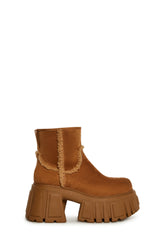 Utopia Faux Fur Chelsea Boots