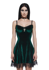 Blind Faith Velvet Dress