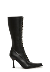 Tricks And Trials Lace Up Boots - Black