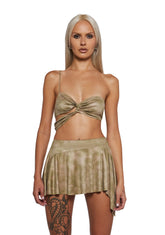 Signal Asymmetrical Skirt Set