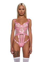 Playboy Charm Teddy - Pink
