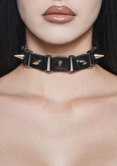 Sad Thoughts Spiked Choker