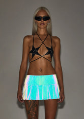 Max Volume Reflective Mini Skirt