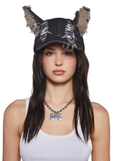 Bad Attitude Denim Cap