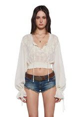 Wildflower Soul Chiffon Blouse