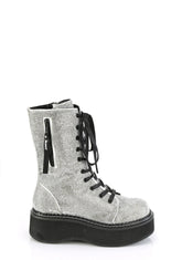 Emily-362 Platform Calf High Boots