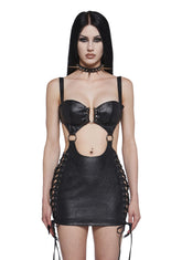 Bad All By Myself Mini Dress