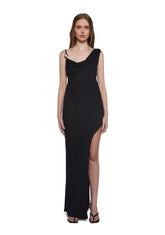 Nocturnal Mystery Maxi Dress