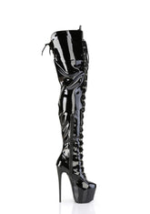 Jubilant-4012 Platform Crotch Boots-Black