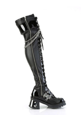 Bratty-304 Platform Over-The-Knee Boots