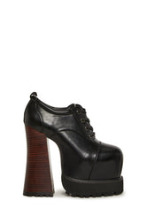 Aura Vibes Platform Oxfords