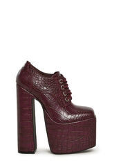 Iconic Walk Platform Oxfords