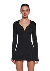 Class Dismissed Mini Dress - Black