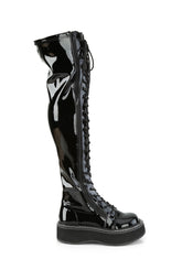 Emily-375 Platform Thigh High Boots