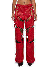 Biker Floating Pants - Red