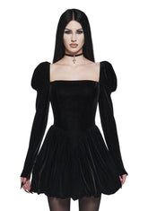 Mystic Hour Velvet Dress