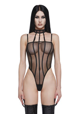Sexy Habits Mesh Bodysuit