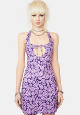 I'm Melting Printed Mini Dress