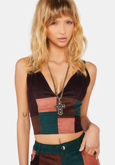 Wonderstruck Corduroy Crop Top