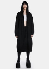 Onyx Don't Bother Me French Terry Coat