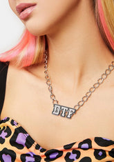 Send A Message Chain Necklace