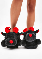 Rebel Reindeer Slippers