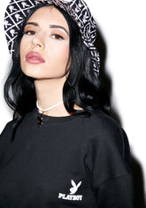 Joyrich X Playboy Knit Crew - Off White