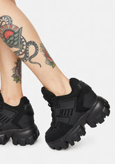 Blackout Psycho Candy Platform Sneakers