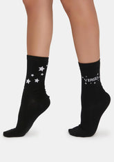 Wish Upon A Virgo Crew Socks