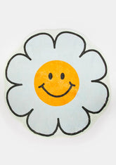 Aqua Joyful Day Daisy Rug