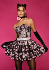 The Final Waltz Lace Mini Dress