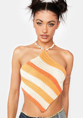 Cowrie For Me Crochet Halter Top