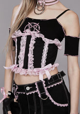 Ask Me If I Care Lace Corset