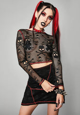 Sweet Revenge Fishnet Top