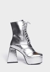Strollin' Metallic Platform Boots