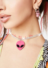 We Sparkle Like Stars Alien Choker
