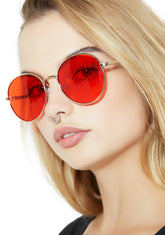 City Gal Round Sunglasses